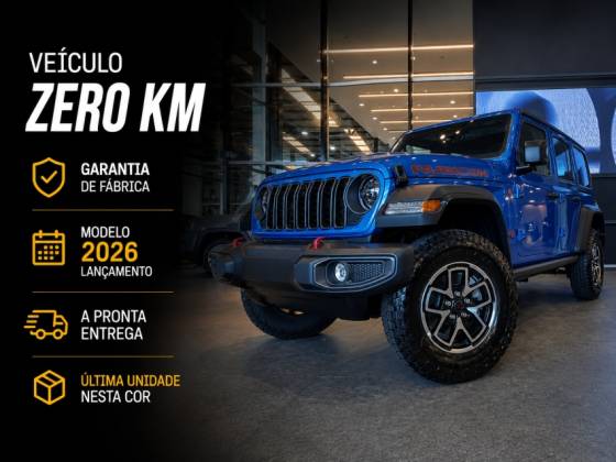 JEEP WRANGLER 2.0 TURBO GASOLINA RUBICON 4P 4X4 AT8